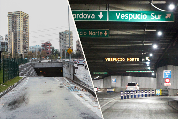 Consorcio que desarrolla Autopista Vespucio Oriente dice que deberá reconstruir dos obras en Nudo Kennedy