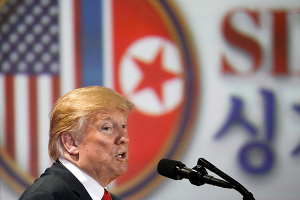 Trump anuncia que suspenderá los "juegos de guerra" de EEUU en Corea