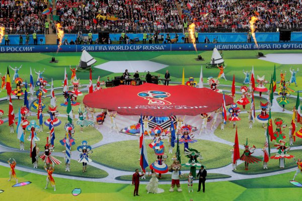 <p>Ceremonia inaugural del Mundial de Rusia 2018</p>