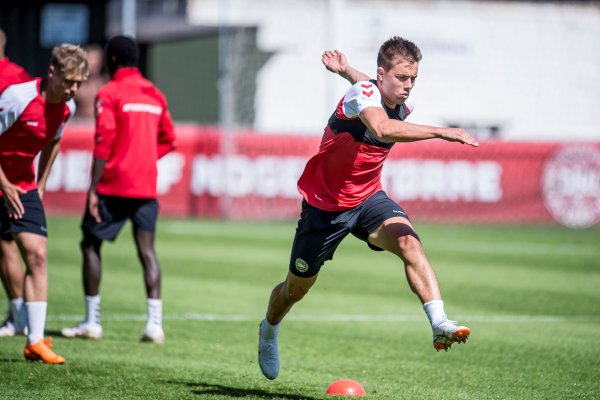 La sorpresa del equipo danés a Knudsen