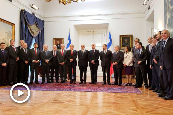 Piñera acuerda con fiscales mesas para mejor coordinación de persecución penal
