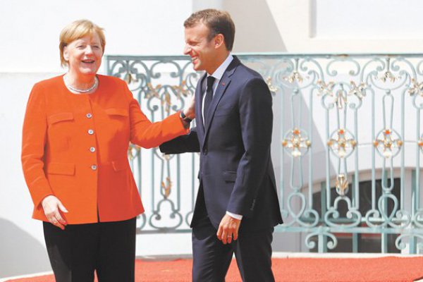 Merkel y Macron acuerdan presupuesto común para zona euro