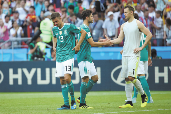 Alemania le dice adiós al Mundial y Brasil ya está en octavos