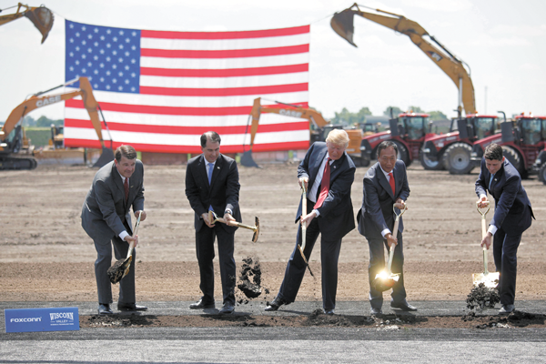 Foxconn vs. Harley-Davidson: el cara y sello de la política de Trump