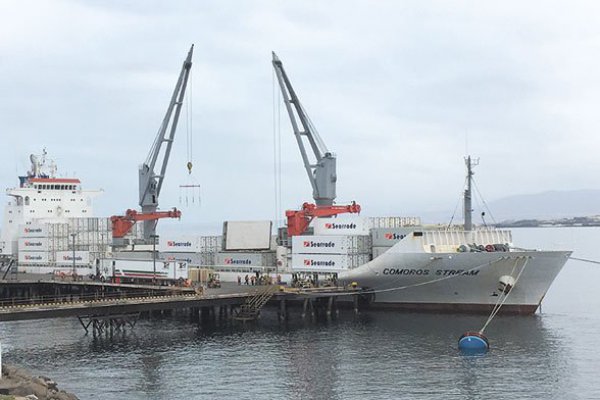 Minera china deberá pagar US$ 4,7 millones a Puerto Caldera