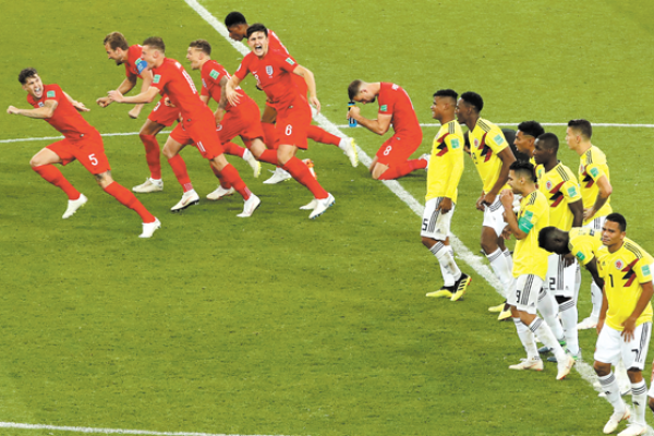 Los penales le dijeron que no a Colombia en octavos de final