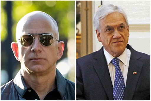 <p>¿Ofensiva de Piñera por Amazon? Presidente se reunirá en EEUU con Jeff Bezos</p>