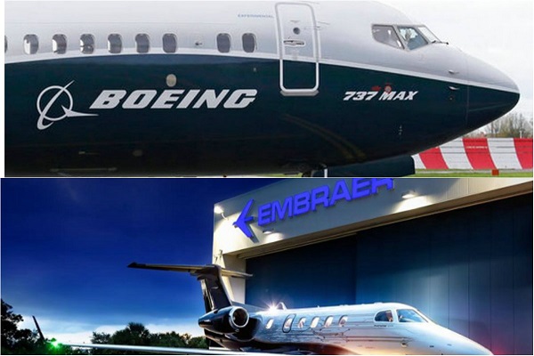 <p>Nace nuevo gigante aeronáutico: Boeing y brasileña Embraer acuerdan creación de nueva empresa conjunta</p>