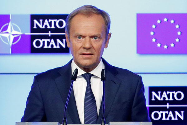 <p>Donald Tusk. Reuters</p>