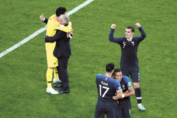 ¡Allez les bleus! Francia ya está en su tercera final de un Mundial