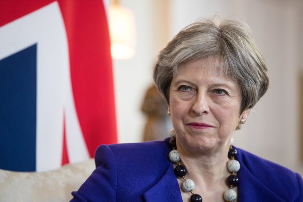 <p>Primera Ministra, Theresa May, Bloomberg.</p>