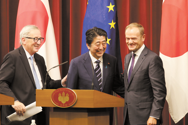 UE y Japón crean la mayor zona económica abierta del mundo frente al proteccionismo de EEUU
