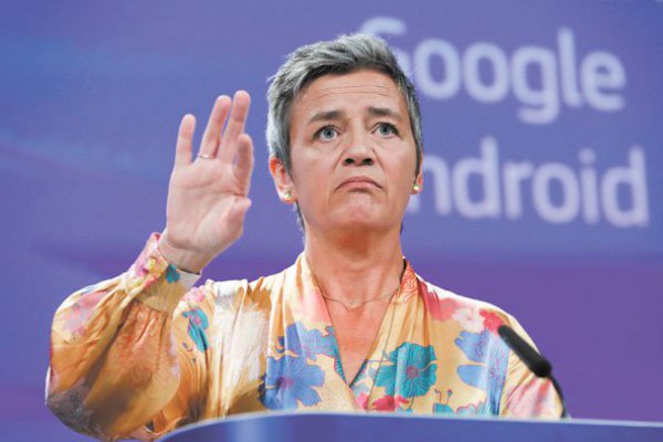 Google dispara contra la UE tras histórica multa de US$5 mil millones a Android