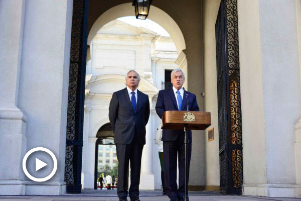 <p>Estas son las medidas de seguridad que presentaron a Sebastián Piñera</p>