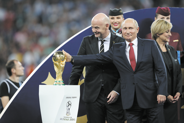 Todas las victorias del año Mundial que ha tenido Vladimir Putin