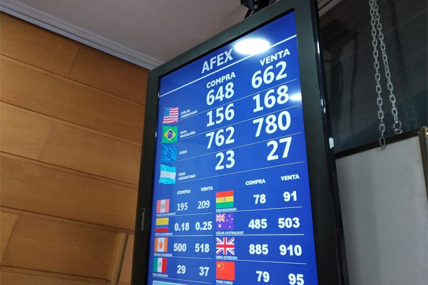 Dólar cae por debajo de los $ 660 tras nuevas amenazas de Trump contra China y críticas a la Fed
