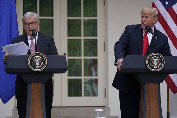 Trump y EEUU alcanzan acuerdo con Europa para poner fin a guerra comercial trasatlántica