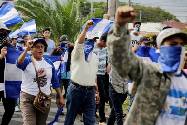La economía de US$ 23 mil millones de Nicaragua se hunde por una crisis que ya suma 100 días