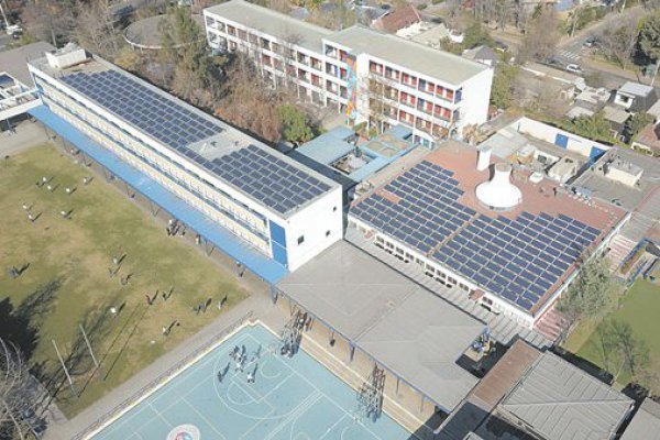 Total impulsa sello de medición de energía solar