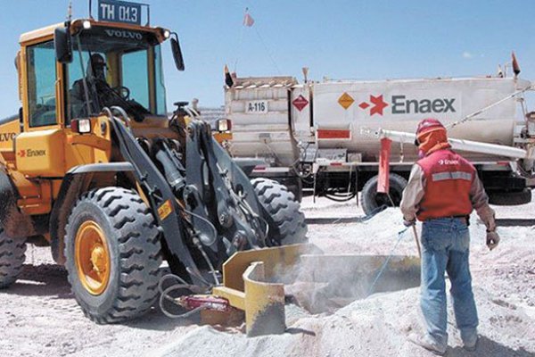 Enaex registró alza de 7% en sus ingresos del primer semestre