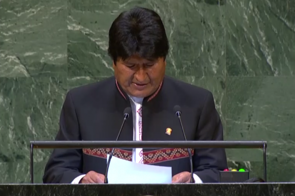 Evo Morales ante la ONU: “No es posible pensar en la vida de los pueblos sin acceso al mar”