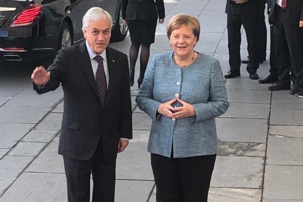 Piñera y Merkel abordan lazos comerciales, pymes, litio, y energías limpias