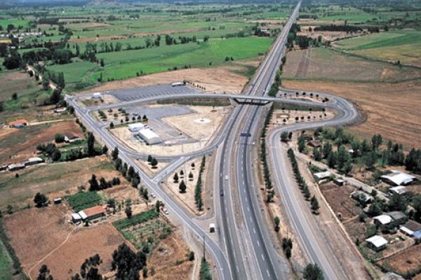 El tramo de la Ruta 5 sur en la que debutará el Fondo de Infraestructura
