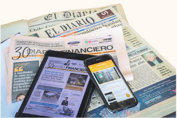 Este lunes la edición especial 30 años de Diario Financiero