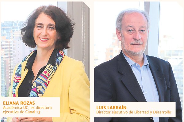 El juicio de los chilenos, según Eliana Rozas y Luis Larraín