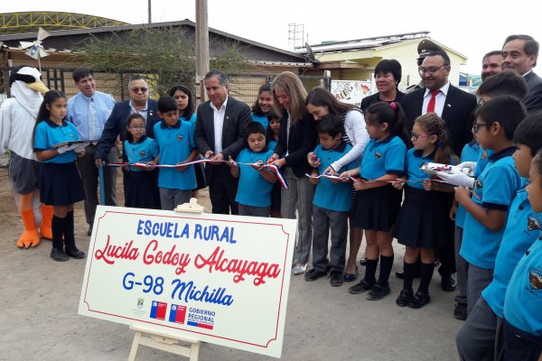 La ministra Jiménez durante una de sus actividades en Antofagasta.