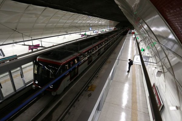 Piñera inicia marcha blanca de Línea 3 del Metro que unirá Quilicura y La Reina en 30 minutos