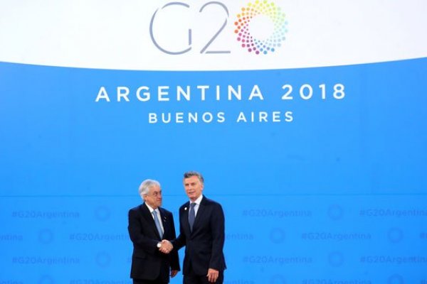 Macri se la juega por Chile y quiere que esté en la próxima reunión del G20 en Japón