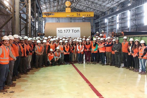 Papelera Concepción concreta primera fase de inversión