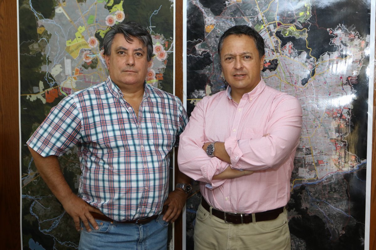 <p>Los fundadores de Urbano Proyectos: Iván Muñoz, CEO, y Andrés Villaseca, director ejecutivo.</p>