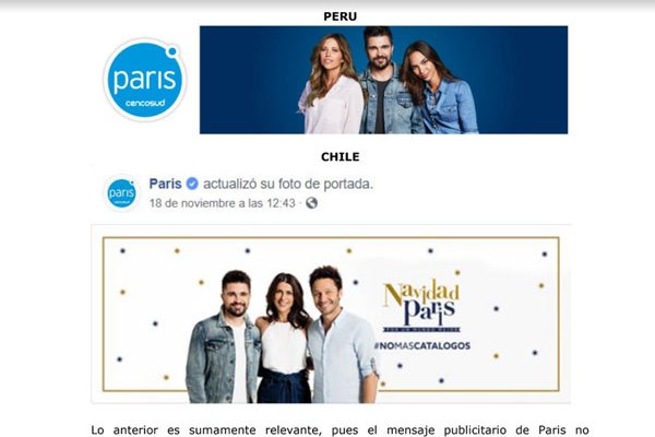 Paris pierde disputa por campaña “No más catálogos”