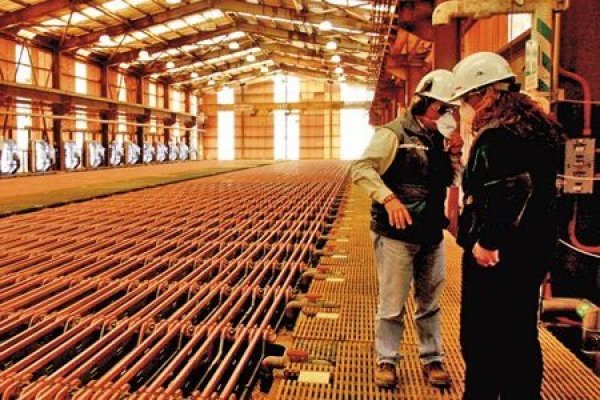 Anglo American alcanza mayor producción de cobre en cinco años durante cuarto trimestre