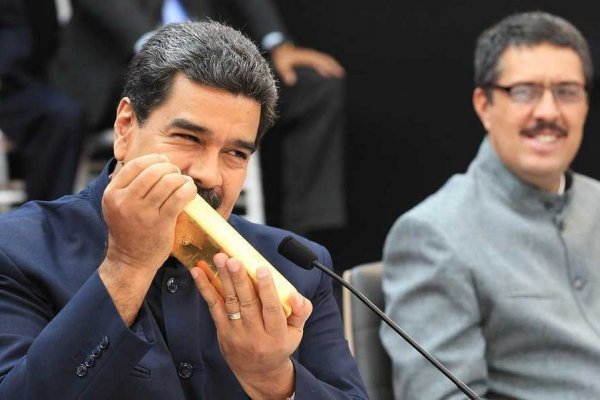Venezuela tiene 20 toneladas de oro listo para enviar: dirección desconocida