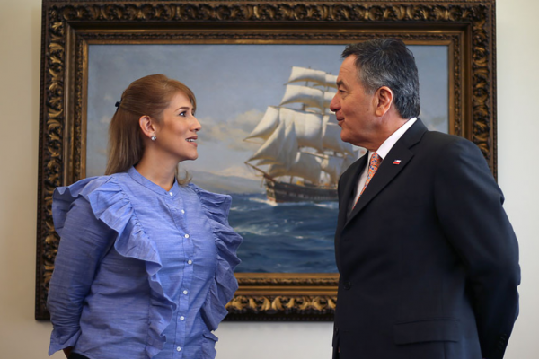 Guarequena Gutiérrez agradece a Chile el apoyo del gobierno a la diáspora venezolana