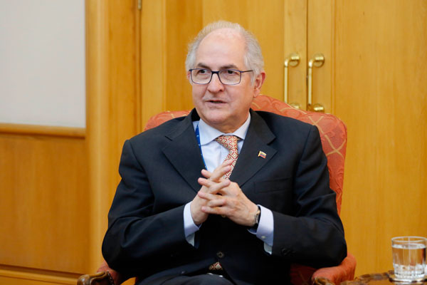 Antonio Ledezma, alcalde de Caracas en exilio: “Lo que se está viviendo en Venezuela es un secuestro en su etapa final”
