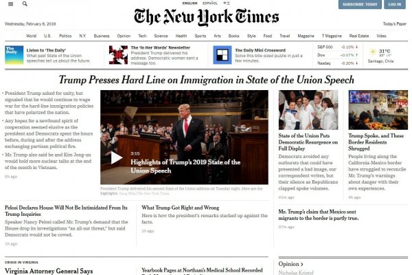 Acción del New York Times llega a su mayor valor en 13 años tras fuerte aumento de las suscripciones digitales