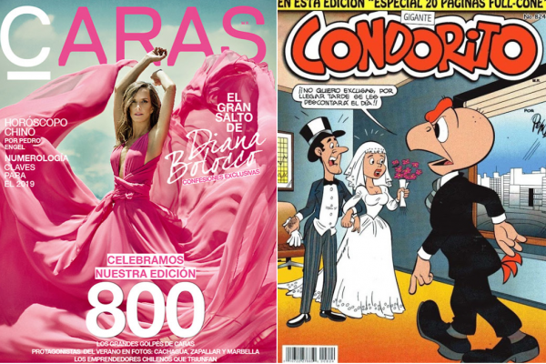 Televisa cierra las puertas en Chile y se acaba la publicación de revistas Caras y Condorito
