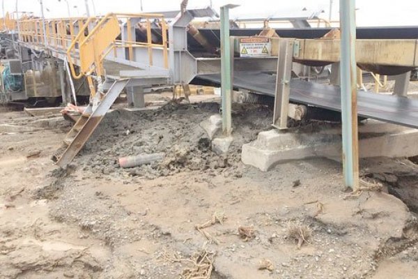 Gobierno calificó de "bastante grave" los daños de las lluvias en la mina El Abra