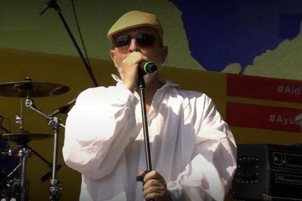 El duro emplazamiento de Miguel Bosé a Bachelet en el concierto Venezuela Aid Live