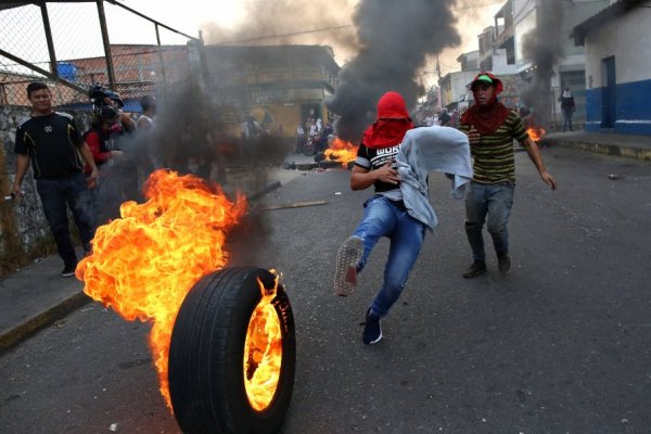 <p>Fuertes incidentes en la frontera de Venezuela</p>