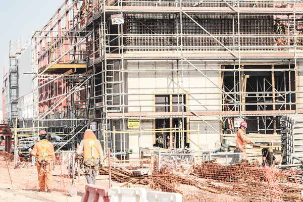 Febrero cerró con fuerte alza de la confianza empresarial en el sector de la construcción