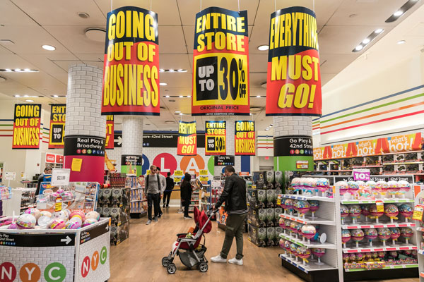 Retail tradicional de EEUU baja la cortina: cerrarían 4.800 tiendas este año