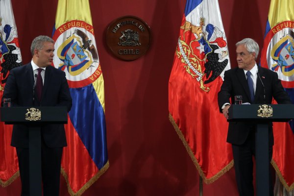 Presidente Iván Duque llamó a empresarios chilenos a invertir en Colombia