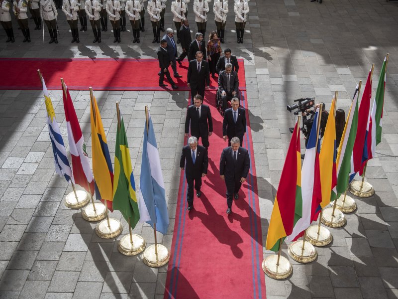 <p>Prosur, la primera cumbre en imágenes</p>