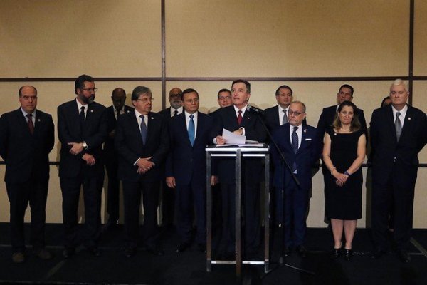 Grupo de Lima llama a la ONU y OEA a tomar medidas urgentes sobre Venezuela