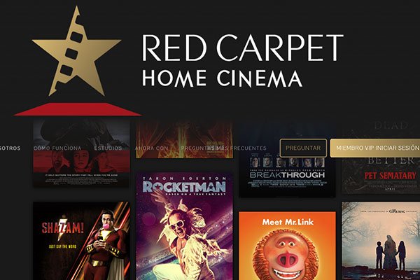 Red Carpet Home Cinema, el cine de lujo en tu propia casa